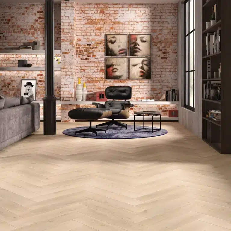 Stratifié chêne Jasmin Bâton Rompu