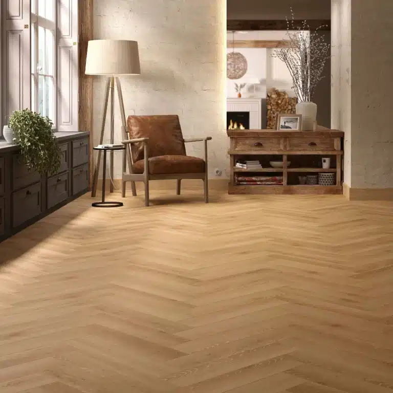 Stratifié chêne Miel Bâton Rompu