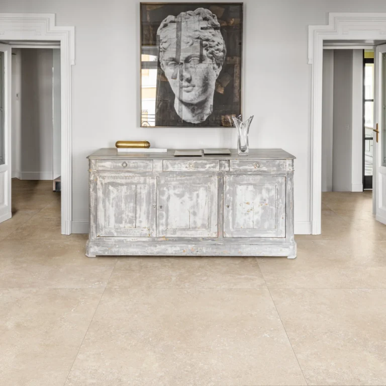 Carrelage Marazzi Fabula Travertino Cross Beige